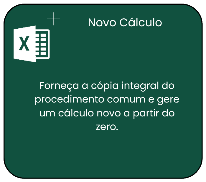 Criar nova planilha