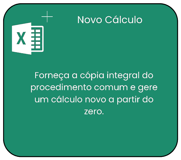 Criar nova planilha